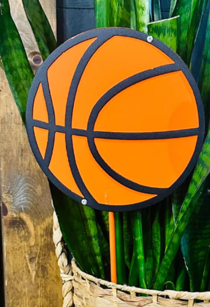 Mini Basketball Plant Spike