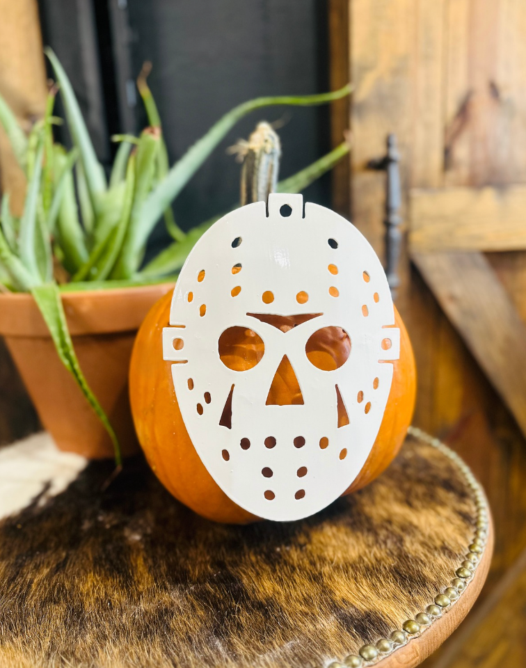 Jason Mask Pumpkin Kit