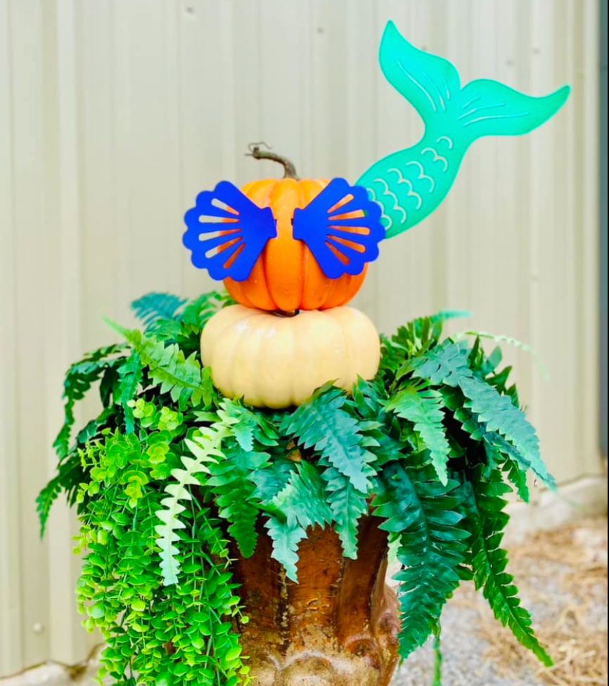 Mermaid Large Pumpkin Kit