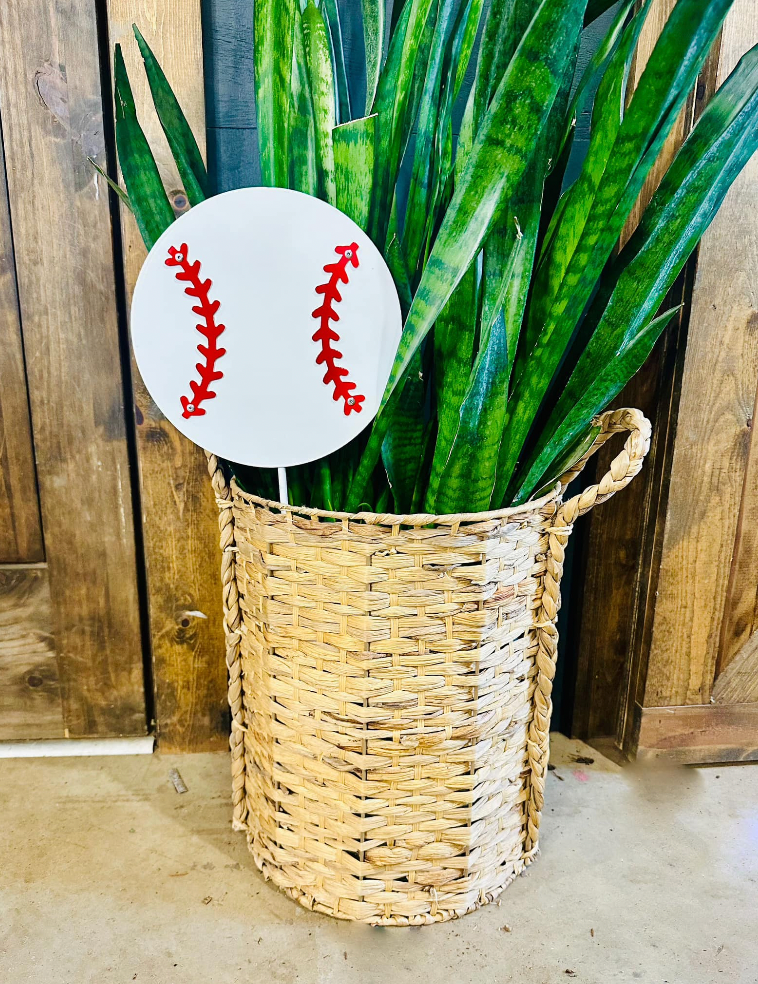 Mini Softball or Baseball Plant Spike