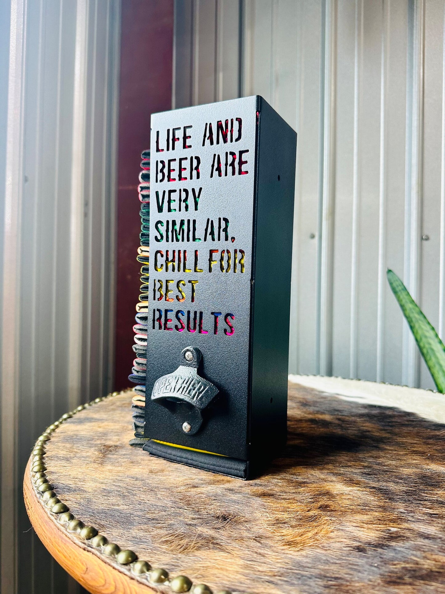 Life & Beer Are Very Similar - Koozie Holder
